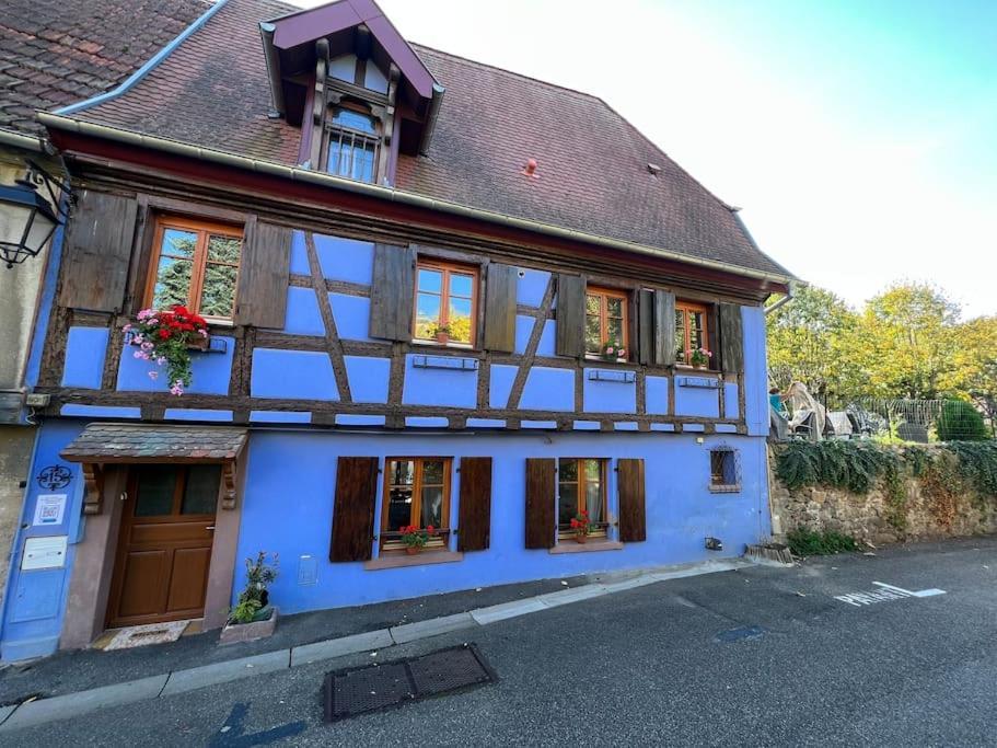 La Jolie Maison Bleue, Au Coeur De L'Alsace Кезерсберг Екстер'єр фото